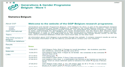 Desktop Screenshot of ggps.be